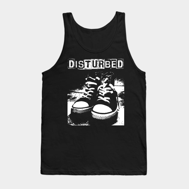 disturbed Tank Top by sneaky geek studio